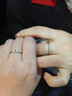 范琦（Fanci）恋爱频率系列相爱同频情侣戒指一对戒结婚生日表白礼物送男女友 实拍图