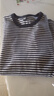 优衣库女装柔软罗纹条纹圆领T恤长袖百搭打底内搭480036 01 乳白色 2XL /165/100B 实拍图