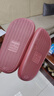 朴西新款EVA踩屎感厚底拖鞋女士居家室内情侣拖鞋男 安哥拉红 35-36 实拍图