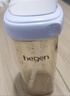 HEGEN海格恩吸管杯1-3岁330ml儿童PPSU多功能学饮杯直饮喝水杯蓝色 实拍图