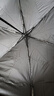 伞小满日本超轻雨伞碳纤维轻便太阳伞遮阳防晒小巧便携铅笔伞晴雨羽毛伞空气伞折叠伞掌心伞迷你女拇指伞 黑胶款-米色（L码）upf50+ 实拍图