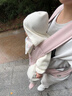 babycare腰凳婴儿背带 溜娃抱娃神器 宝宝前后抱式多功能减震轻薄轻便 珀尔里粉【透气款】 解放双手 实拍图