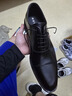 REGAL丽格T29B商务正装鞋三接头皮鞋牛津皮鞋男士皮鞋婚鞋固特异皮鞋男 BJP(黑色) 39 实拍图