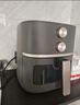 美的（Midea）空气炸锅可视大视窗 家用免翻面经典旋钮空气炸锅蒸烤一体多功能 实用大容量5.3L金属腔体KZE538J5 实拍图
