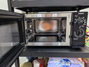 格兰仕（Galanz）不锈钢内胆微波炉烤箱一体机 家用微波炉平板式23升大容量光波炉旋钮老人用简单G80F23SP-M8(S0) 实拍图