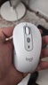 罗技（Logitech）M750M 通用版鼠标 无线鼠标 静音鼠标 对称鼠标 白色 带Logi Bolt USB接收器 实拍图
