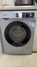 西门子（SIEMENS）10公斤滚筒洗衣机全自动带烘干 洗烘一体 蒸汽除菌 热风清新 双重净筒 X42W 家电国家补贴 实拍图