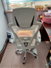 锦汐 电脑椅家用办公椅子靠背人体工学椅学习转椅老板座椅游戏电竞椅 【可后躺】白框灰网 实拍图