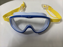361° 儿童泳镜大框耳塞一体防水防雾高清男女童大框游泳镜潜水蓝黄 实拍图