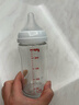 贝亲（Pigeon）玻璃奶瓶宽口径防胀气240ml L号奶嘴 6月+ AA188  实拍图