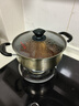 美厨（maxcook）汤锅 304不锈钢汤锅汤煲22cm 加厚复合底 燃气炉电磁炉通用YC-22 实拍图