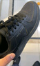 特步男鞋运动鞋空军一号情侣板鞋百搭休闲鞋时尚耐磨防滑运动鞋潮板鞋 黑/黑底【女款新版】 37 实拍图