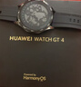 华为（HUAWEI）手表WATCH GT 4【咨询享优惠】运动智能两周续航蓝牙通话体温血氧心率监测送男女士朋友礼物5Pro6 46mm曜石黑【皮表带+贴膜】 实拍图