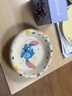 迪士尼(Disney)儿童陶瓷餐具饭盘女生菜盘粗边深盘家用2025高颜值 轻奢星际宝贝深盘单个 实拍图