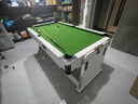 SZX成人标准4合1游戏桌 家庭商用台球乒乓球冰球黑8式室内球厅娱乐桌 7尺4合1-213*111*81cm-白桌+绿布 实拍图
