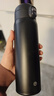 京东京造保温杯 水杯男女 316不锈钢【一键弹盖】礼物送老师黑色480ml 实拍图