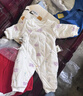 童泰新生婴儿衣服连体衣夹棉秋冬季0-6月初生宝宝纯棉加厚哈衣爬服 魔法小兔 59cm (建议1-3个月身高55-60cm) 实拍图