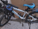 凤凰（Phoenix）儿童自行车山地车男女学生脚踏车6-15岁童车 霸道 白蓝色 22寸 实拍图