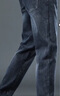 罗蒙牛仔裤男士直筒宽松长裤新款秋季弹力休闲裤子男ZH7620雾霾蓝33 实拍图