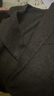 优衣库绒面针织茄克男装女装/西装外套夹克481006 39 棕黑色 XL /180/108B 实拍图