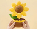 名创优品（MINISO）其乐绒绒-努力开花的太阳花公仔毛绒花束玩具玩偶生日礼物25cm 实拍图