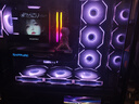 雷利酷棱镜4代PRO星乐积木F1RS棱镜7PRO12CM电脑机箱风扇正反叶无线拼接水冷散热/ARGB神光同步/PWM温控 星乐积木F1 黑色反向【三联包含线】 晒单实拍图