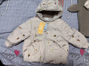 巴拉巴拉婴儿鹅绒羽绒服男童冬季2024女童短款外套保暖萌趣潮208424107223 实拍图