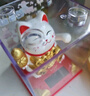 侑家良品 太阳能招财猫桌面小摆件节日小礼品热门商品实用自动招手3寸 实拍图