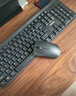 联想（Lenovo）KN210键盘鼠标套装 2.4G无线键鼠套装 全尺寸商务办公  笔记本电脑键盘台式机一体机 黑色 实拍图