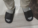 网易严选 EVA多巴胺软弹居家拖鞋夏季情侣居家浴室家用男女不臭脚凉拖 25升级款玄铁灰*男 42-43 尺码偏小，建议拍大一码 实拍图