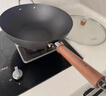 炊大皇炒锅铁锅健康0无涂层蜂窝纹32cm家用炒菜锅玄铁XT32CGH 实拍图