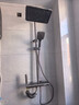 九牧王全铜恒温花洒全套家用一整套淋浴数显增压套装枪灰色卫浴十大品牌 上新H5-恒温枪灰色 免费上门安装 实拍图