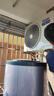 海尔（Haier）国家补贴新1.5匹空气能热水器200升超一级能效双变频80℃高水温杀菌中央速热家用商热泵电辅热水器 200升紫色省电王【双变频】 实拍图