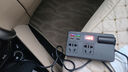梦选车载逆变器12V24V转220V汽车充电器电源转换器点烟器快充插头插座 多孔快充【全车型通用】 200W大功率多功能车载变压器插排 实拍图