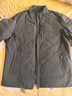 劲霸男装（K-Boxing）男士冬季立领轻薄短款夹克羽绒服|NRHG4002 灰色 175/L  实拍图