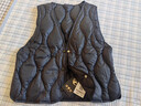 雅鹿羽绒马甲女2025年秋冬新款轻薄内胆保暖时尚贴身大衣内搭V领背心 实拍图