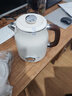 美的（Midea）艺术家电热水壶  烧水壶自动断电保温一体  1.6L大容量电热水壶 316L不锈钢恒温壶 精准控温 63-Q 实拍图