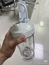贝瑟斯摇摇杯运动健身水杯蛋白粉搅拌杯奶昔杯子代餐杯瑶瑶杯680ML黑色 实拍图
