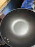 炊大皇炒锅铁锅健康0无涂层蜂窝纹32cm家用炒菜锅玄铁XT32CGH 实拍图