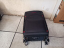 竹貂行李箱耐磨牛津布28英寸大容量男拉杆箱女万向轮旅行箱密码箱皮箱 黑色-可拆卸万向轮 30英寸 【超大慎选，出国旅行】 实拍图