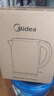 美的（Midea）电热水壶开水壶1.7L大容量0涂层烧水壶304不锈钢双层防烫无缝内胆快速烧水 MK-SH17M301C 实拍图