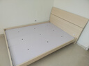 全友家居 双人床家用高脚床板式床现代简约原木风卧室1.5x2米政府补贴 实拍图
