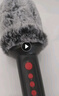 索爱（soaiy）MC8无线k歌手机麦克风话筒歌唱神器儿童唱歌卡拉OK手持话筒音响一体蓝牙家庭户外ktv 毛套版爵士黑 实拍图