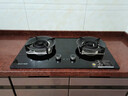 百得（BEST）华帝出品燃气灶煤气双灶具70%热效率5.0KW定时可调底盘液化气台式嵌入式炉灶JZY-QE600J 实拍图