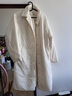 无印良品（MUJI） 女式 蓬松棉服立领大衣 外套女款冬装25年秋冬新品女装棉衣衣服 象牙色 XL (165/92A) 实拍图