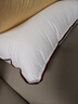 水星家纺枕头枕芯酒店枕头护颈枕头芯家用一对纯棉抗菌可水洗高枕48x74cm 实拍图