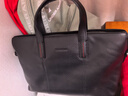 新秀丽（Samsonite）男士手提包13英寸电脑包休闲通勤文件袋牛皮革公文包TK9*09001 实拍图