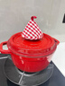 炊大皇珐琅锅铸铁锅家用炖锅砂锅汤锅焖烧锅电磁炉燃气煮锅24cm 实拍图
