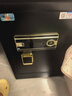 虎牌保险柜家用小型指纹密码办公财务专用保险箱全钢防盗可入墙保密保管柜 博瑞系列 60cm 钢琴黑 实拍图