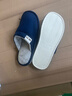 回力日系柔软情侣棉拖秋冬家居室内保暖棉鞋男款HL0006蓝色40-41码 实拍图